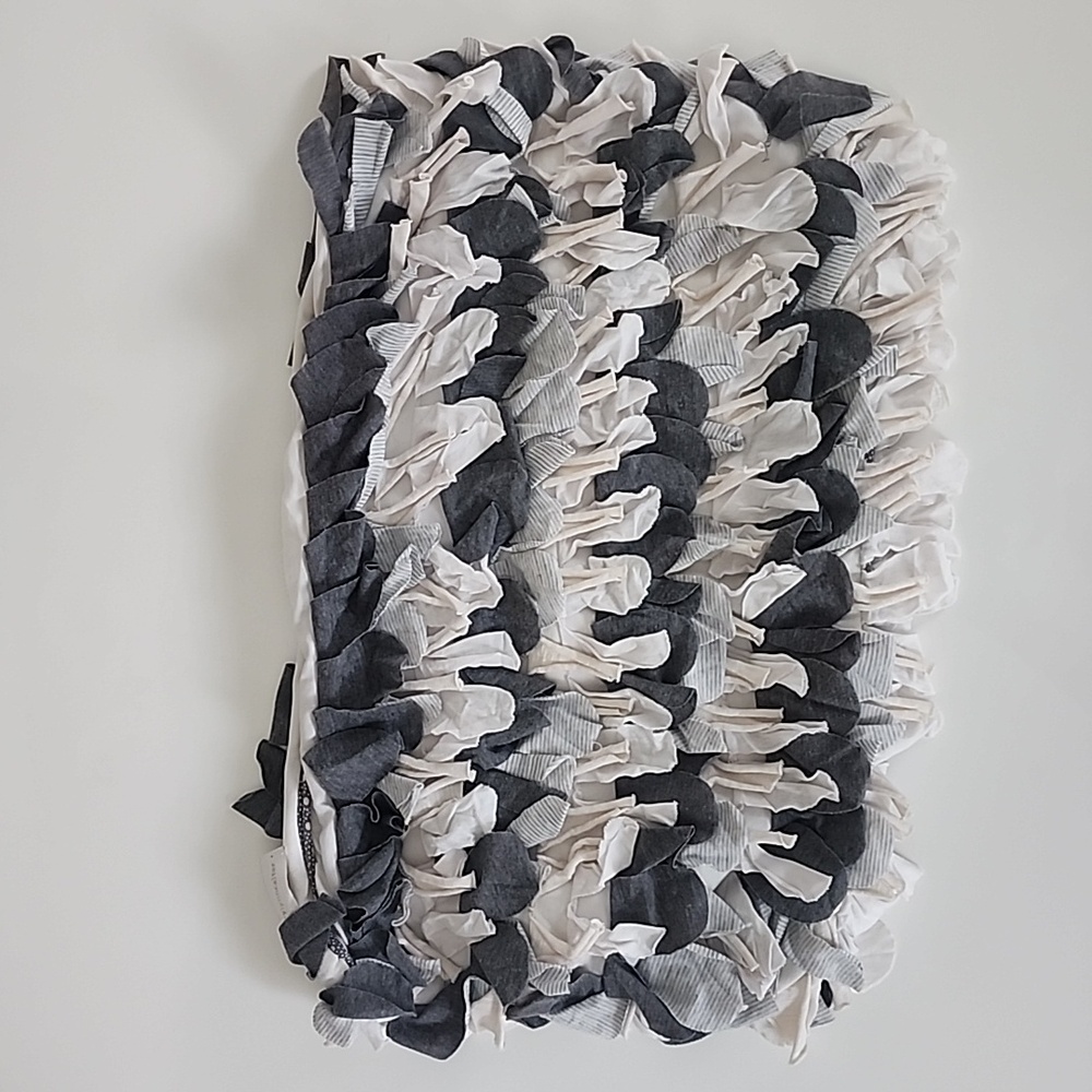 Corey Lynn Calter x Anthropologie Pillowcases Set of 4 Gray White Cream